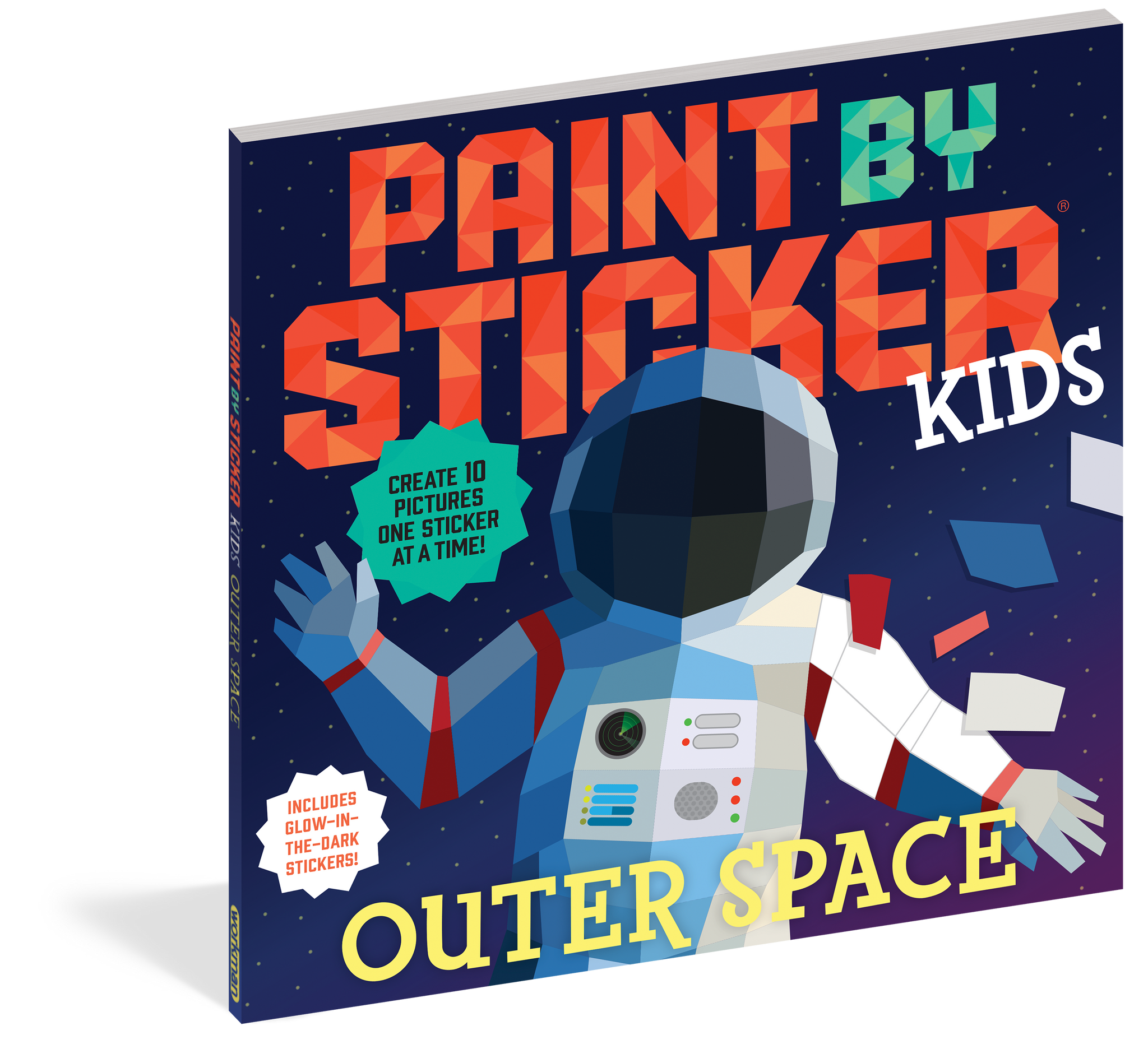 Paint By Stickers Kids Outer Space