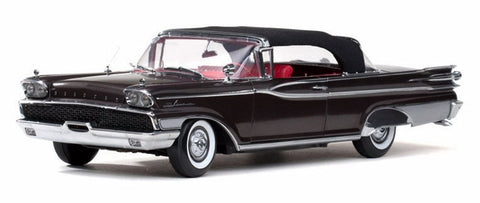 1/18 1959 Mercury Park Lane Closed Convertible Charcoal Metallic