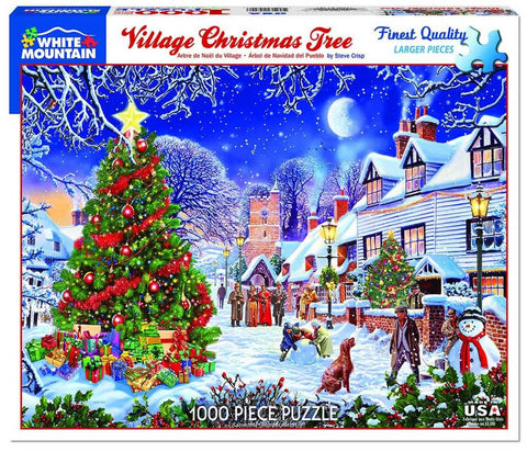 Village Christmas Tree 1000pc Puzzle